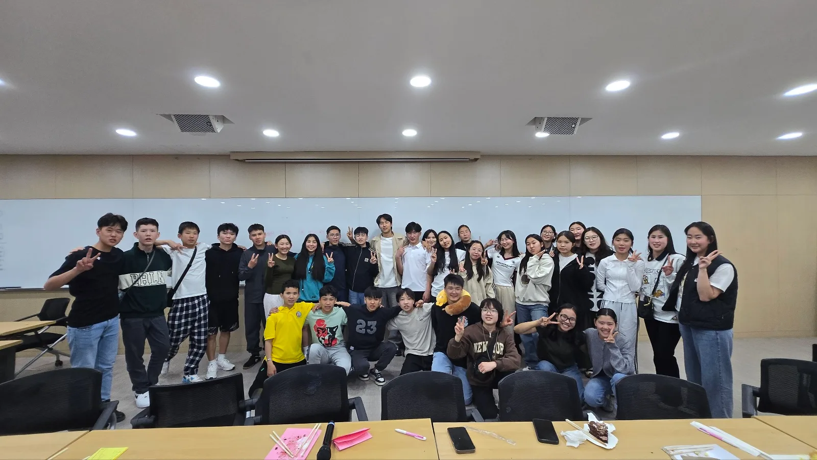Career Camp for Young People from Mongolia (1st session: 38 people / 2nd session: 28 people)